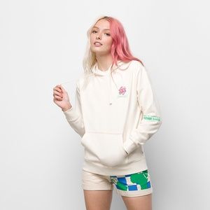 VANS Women's Eco Positivity BFF Hoodie Natural Size Organic Cotton VN0A5LHY7VJ